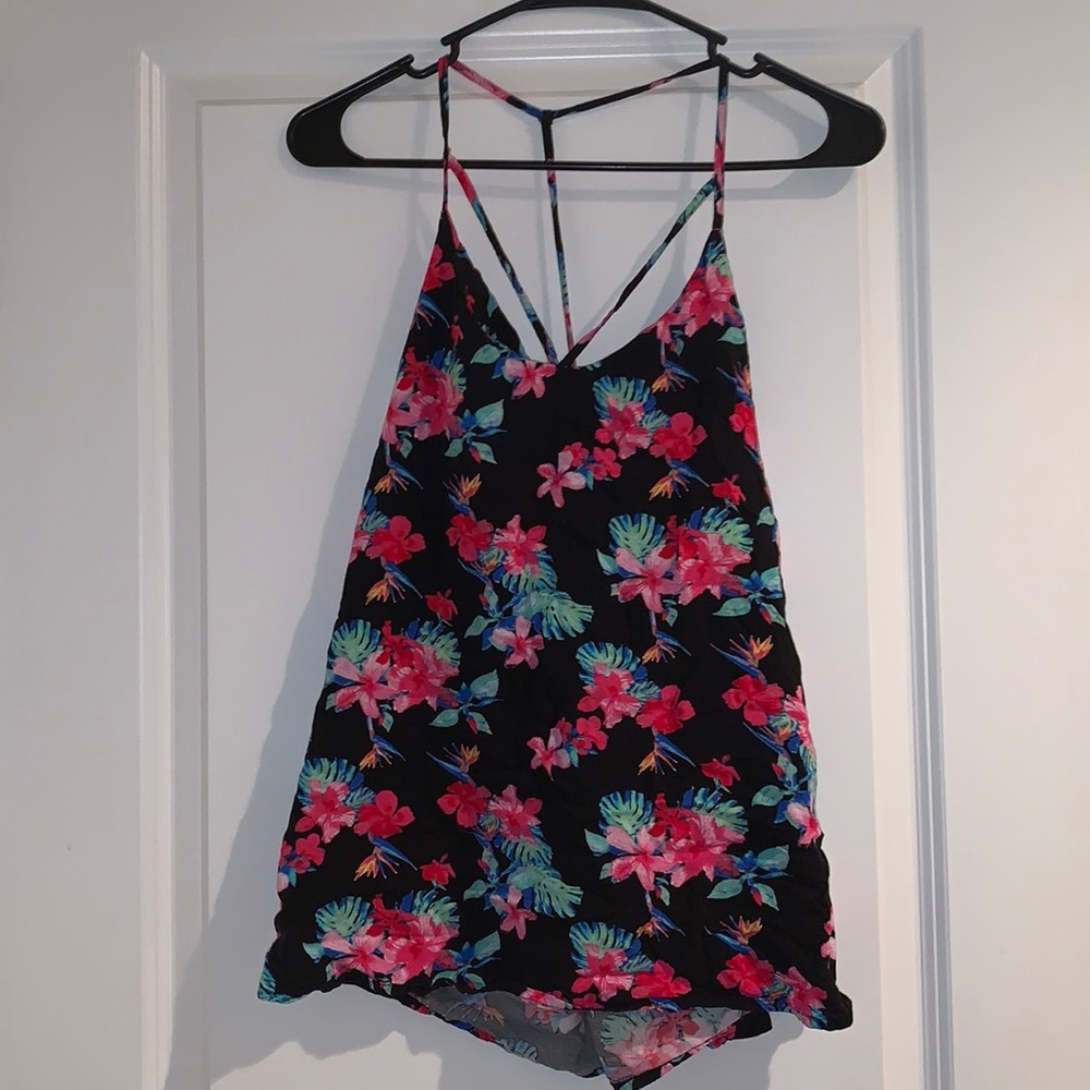 Floral tank top